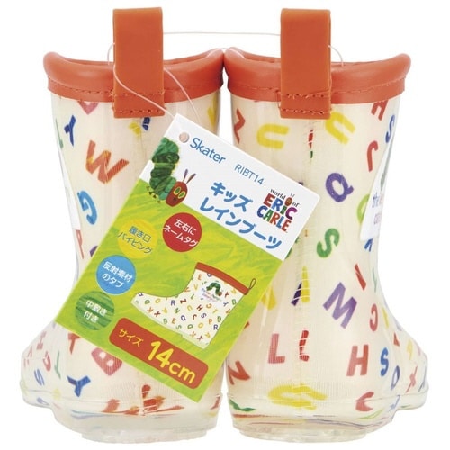 レインブーツ キッズ はらぺこアルファベット