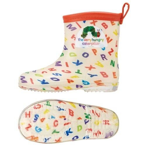 レインブーツ キッズ はらぺこアルファベット