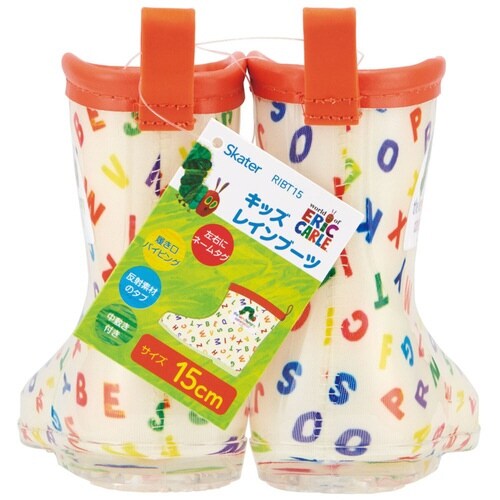 レインブーツ キッズ はらぺこアルファベット