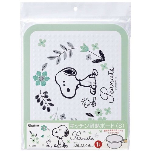 鍋敷き キッチン耐熱ボード S SNOOPY