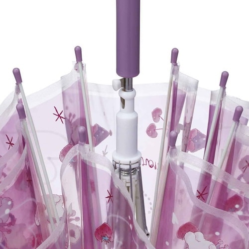 傘 ビニール傘 55cm KUラブラブきゅん