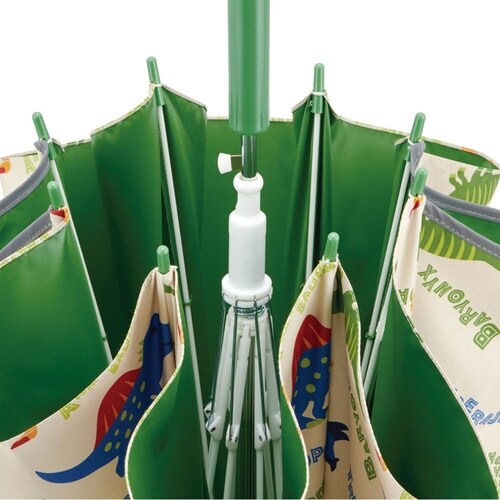 傘 子供用晴雨兼用ジャンプ傘 ディノサウルスピク