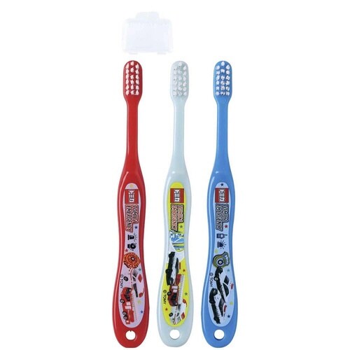 歯ブラシ 園児用歯ブラシ 3本入り トミカ23
