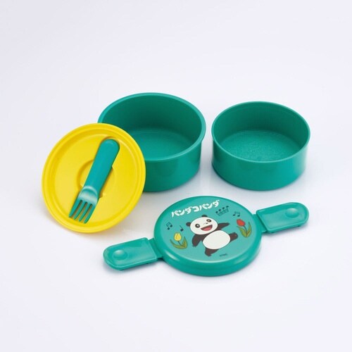 お弁当箱 抗菌丸型ランチボックス 2段 500ml