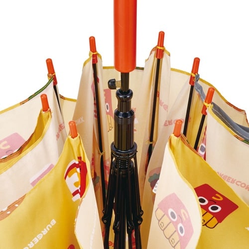 傘 ジャンプ傘 55cm バーガーコンクス