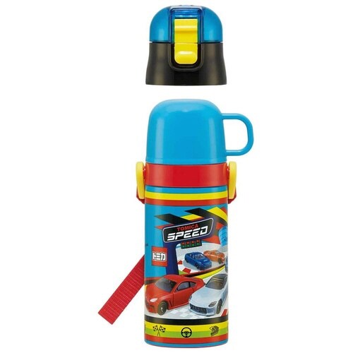 水筒 キッズ 420ml ステンレス トミカ23