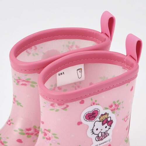 レインブーツ キッズ KTラブリーフラワー