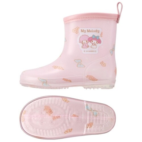 レインブーツ キッズ 14cm マイメロディ