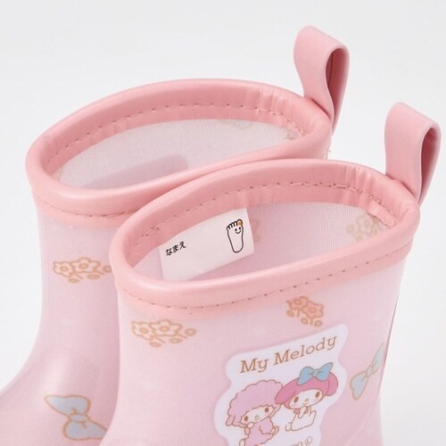 レインブーツ キッズ 14cm マイメロディ