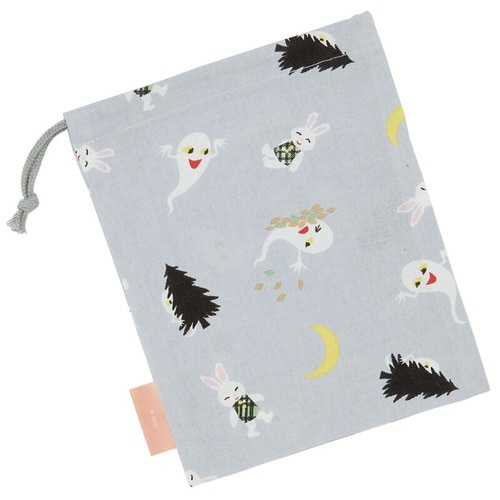 コップ袋 キャラクター めがねうさぎ