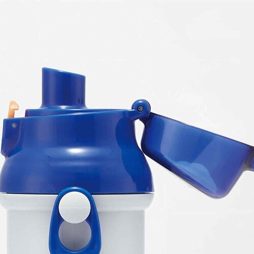 水筒 480ml 抗菌直飲プラボトル めがねうさぎ