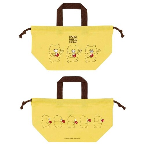 巾着 ランチ巾着 キャラクター ノラネコぐんだん