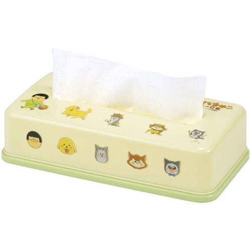 ティッシュストッカー 1段 まめきちまめこ