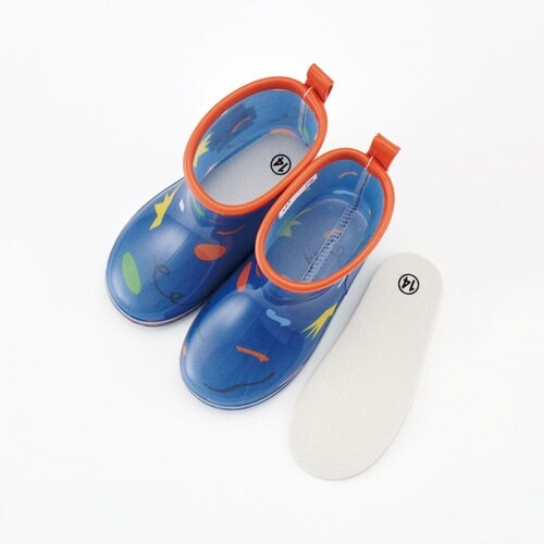 レインブーツ キッズ 14cm ミッキーマウス