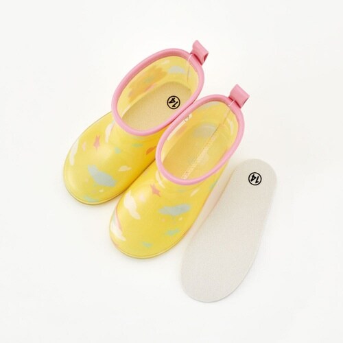 レインブーツ キッズ 14cm くまのプーさん