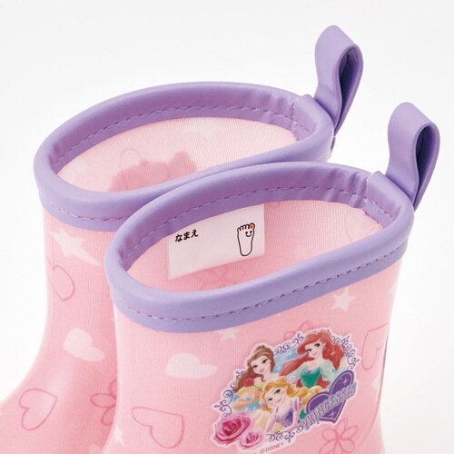 レインブーツ キッズ 14cm プリンセス
