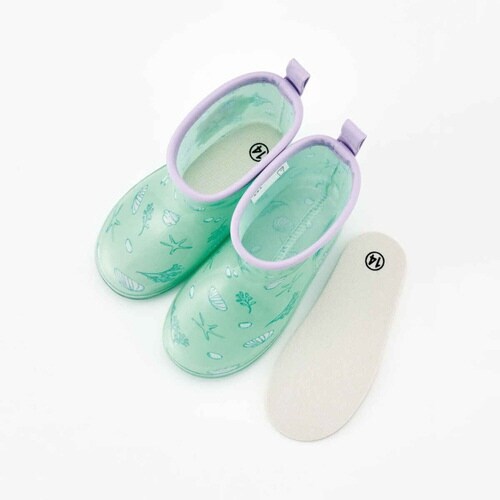 レインブーツ キッズ 14cm アリエル