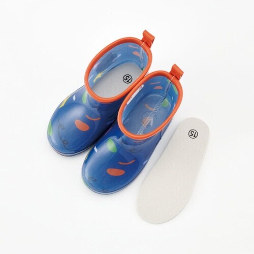 レインブーツ キッズ 15cm ミッキーマウス