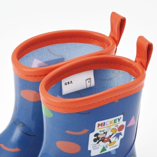 レインブーツ キッズ 15cm ミッキーマウス