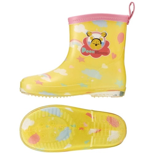 レインブーツ キッズ 15cm くまのプーさん