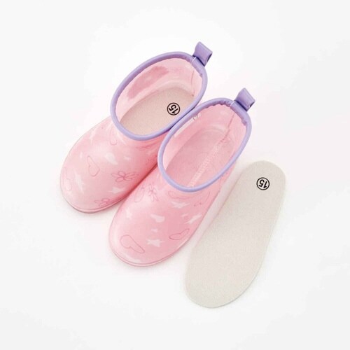 レインブーツ キッズ 15cm プリンセス