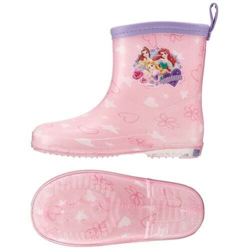 レインブーツ キッズ 15cm プリンセス