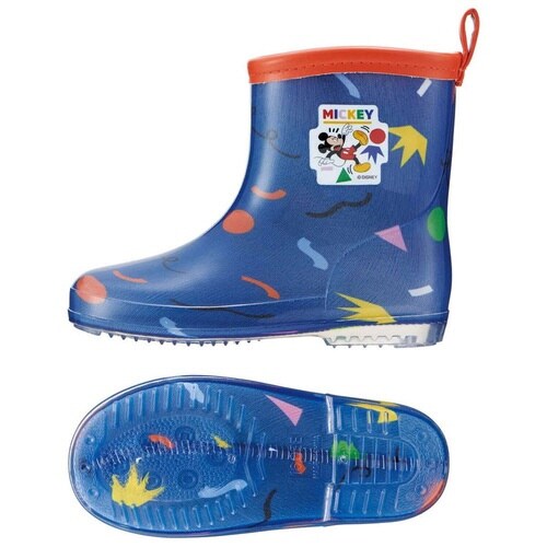 レインブーツ キッズ 16cm ミッキーマウス