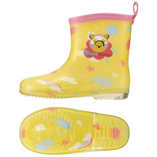 レインブーツ キッズ 16cm くまのプーさん