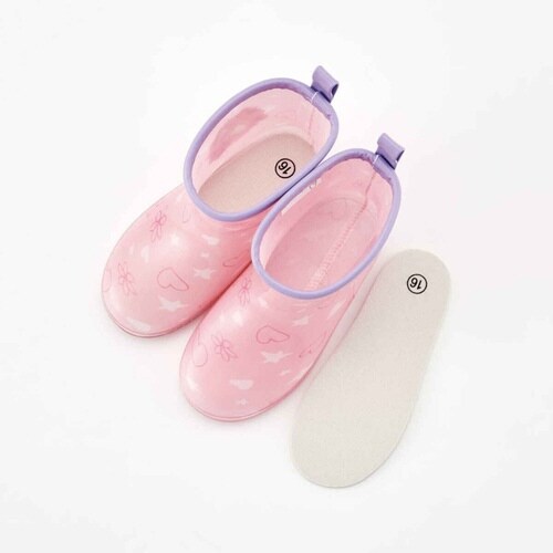 レインブーツ キッズ 16cm プリンセス