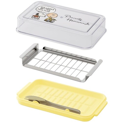 バターケース スヌーピー水彩