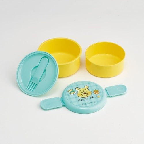 お弁当箱 抗菌丸型ランチボックス 喫茶レトロプー