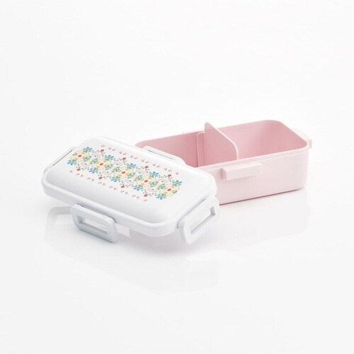 お弁当箱 抗菌ふわっと弁当箱 1段 薄紅