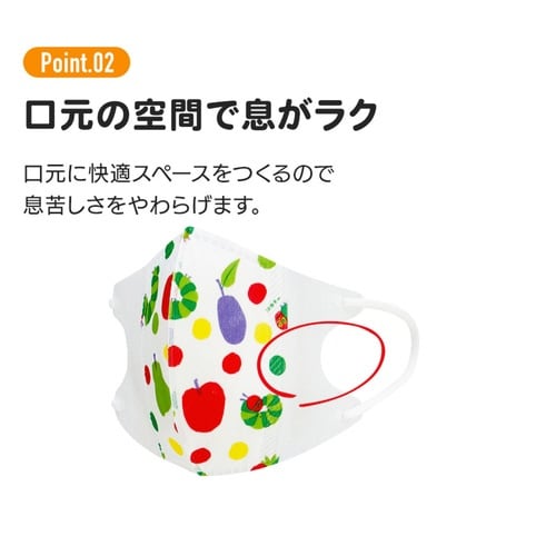 マスク 子供用 子供立体マスク M プラレール23