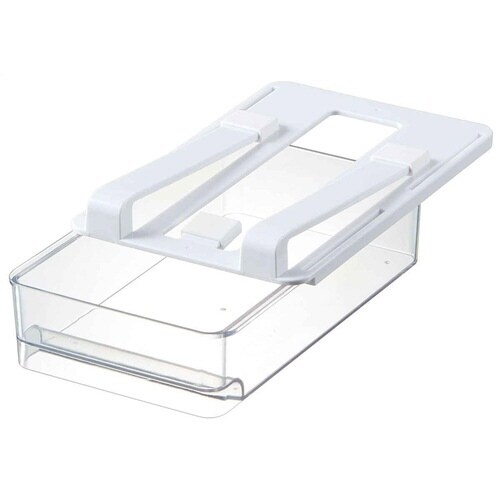 冷蔵庫収納 冷蔵庫棚下引き出しトレー スリム