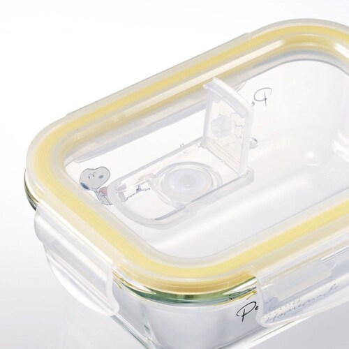 保存容器 370ml スヌーピー水彩