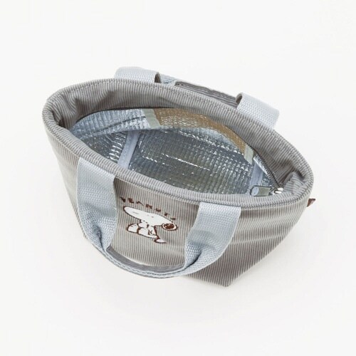 ランチバッグ コーデュロイ生地保温バッグ