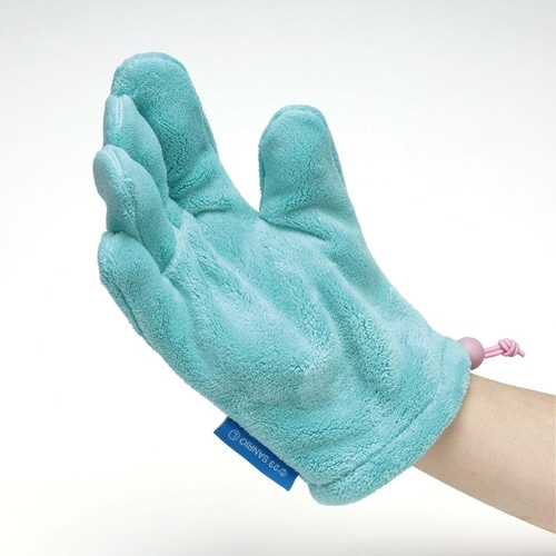 ヘアドライ手袋 はんぎょどんふにゅまる