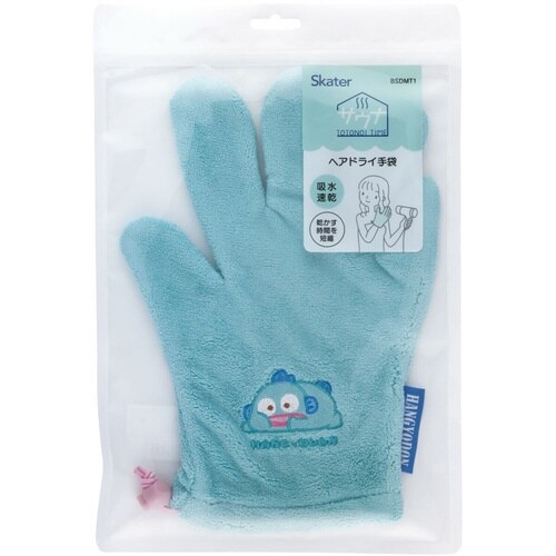 ヘアドライ手袋 はんぎょどんふにゅまる