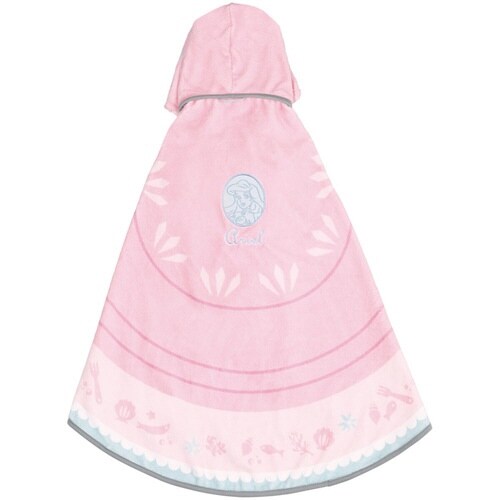 タオル 吸水速乾フード付き バスポンチョ アリエル