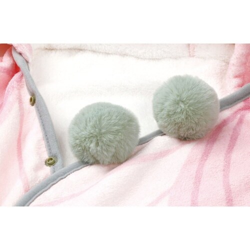 タオル 吸水速乾フード付き バスポンチョ アリエル