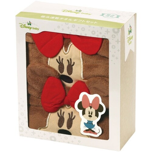 タオル 吸水速乾 タオルギフトセット ミニーマウス