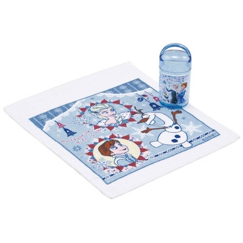 おしぼり 抗菌ケース付おしぼり アナと雪の女王24