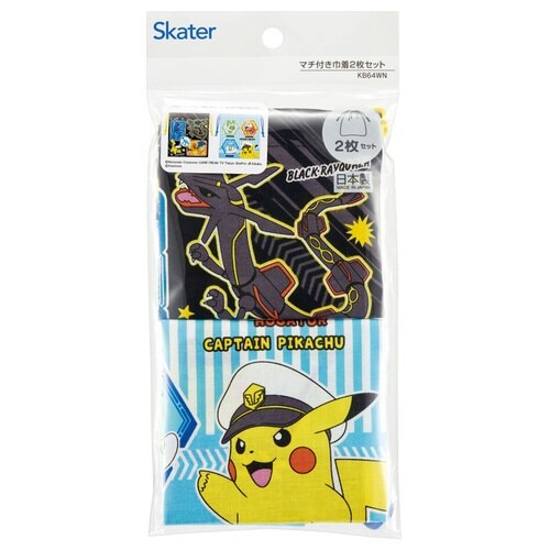 巾着 マチ付き巾着 2個入り ポケモン24