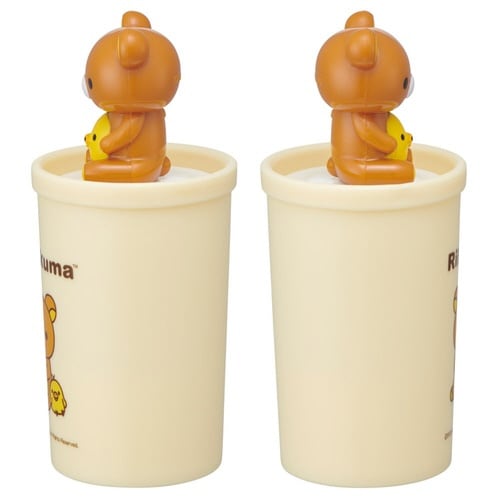 爪楊枝入れ マスコット付つまようじ立て リラックマ