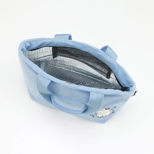 ランチバッグ コーデュロイ生地ランチバッグ