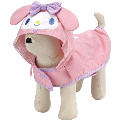 レインコート 犬用レインポンチョ マイメロディ