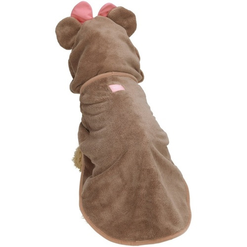 タオル ペット 犬猫用バスケープ ミニーマウス