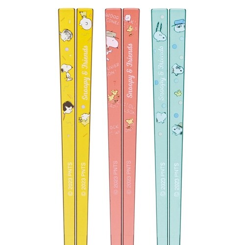 箸 3膳入 21cm スヌーピー PEANUTS
