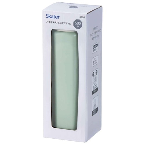 水筒 500ml 八角ステンレスボトル グリーン