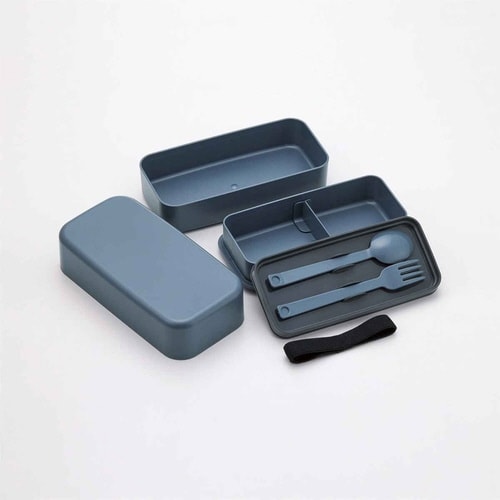 弁当箱 1000ml アッシュブルー